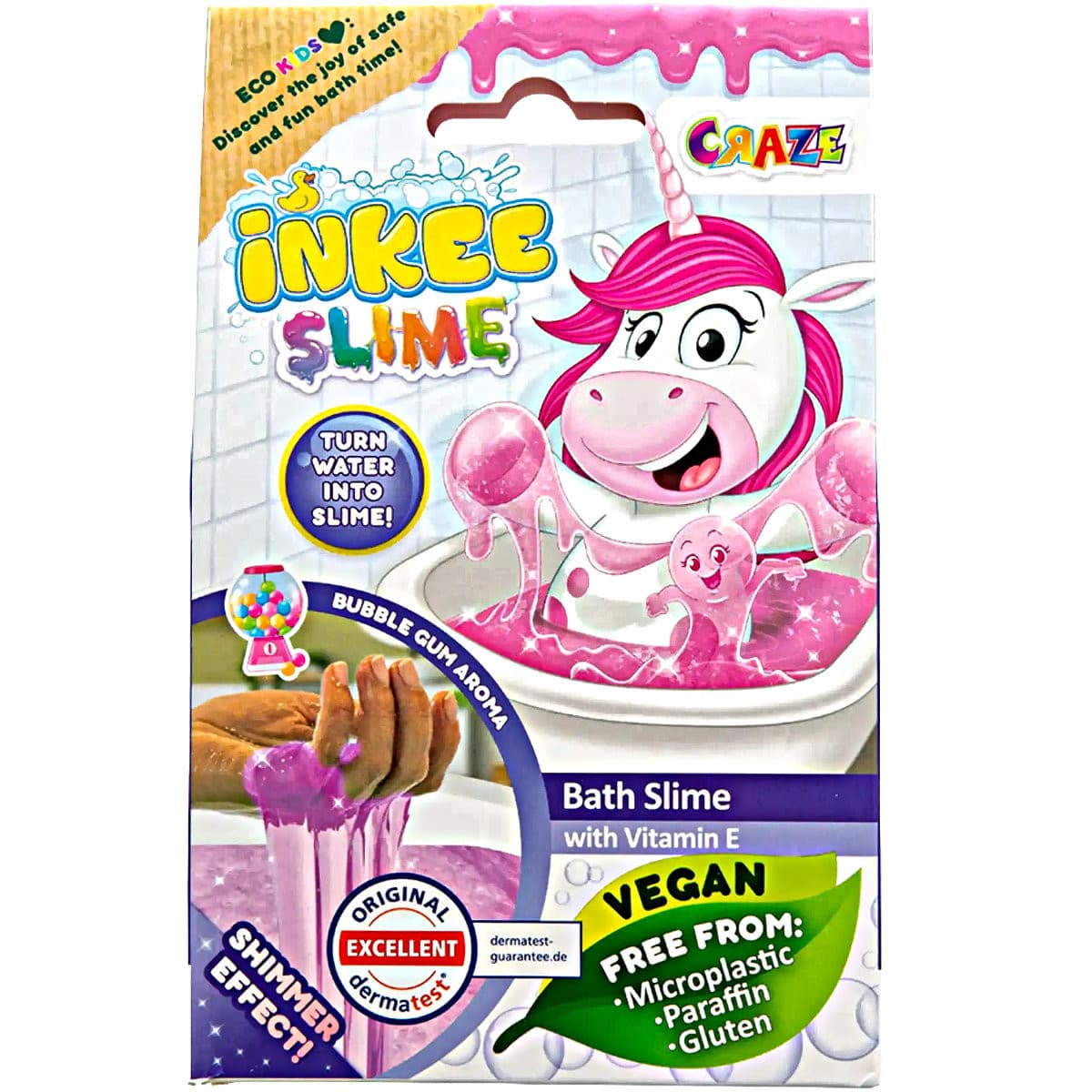 Inkee Badslime Enhörning