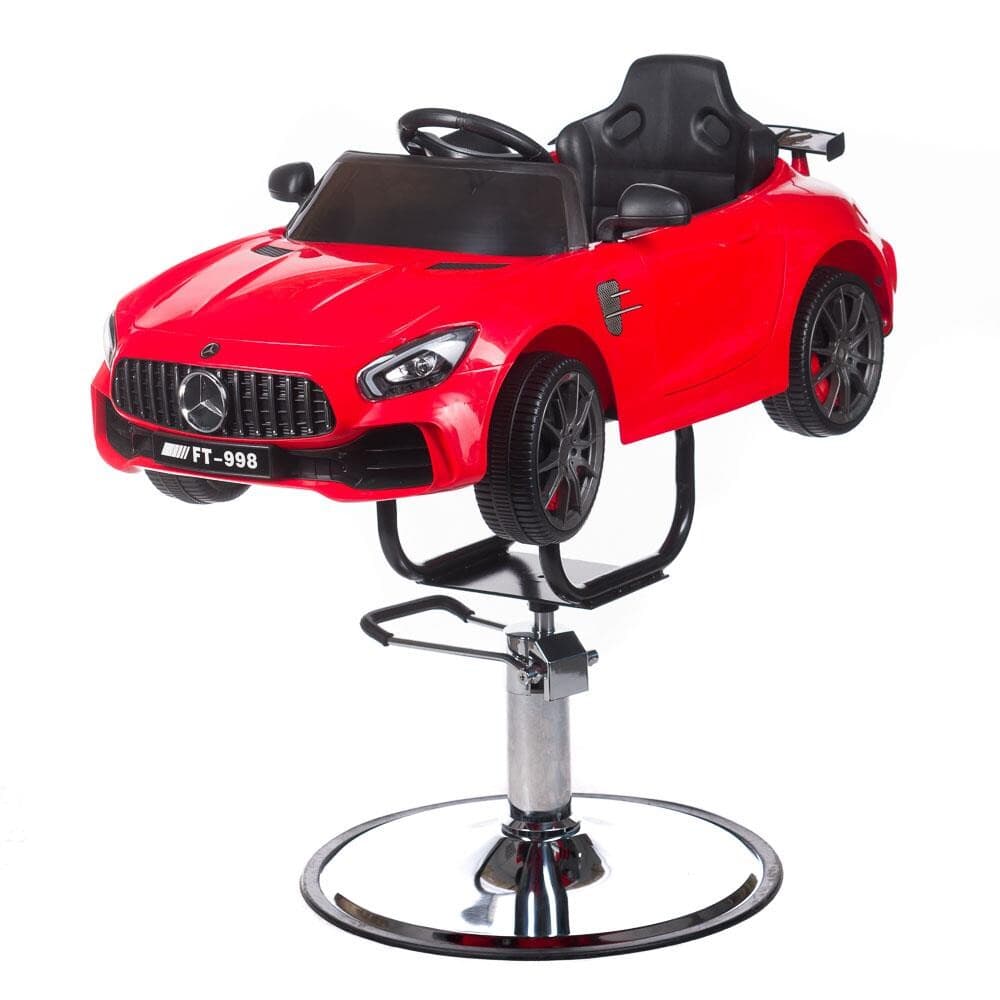 Barnklippstol Mercedes - Röd