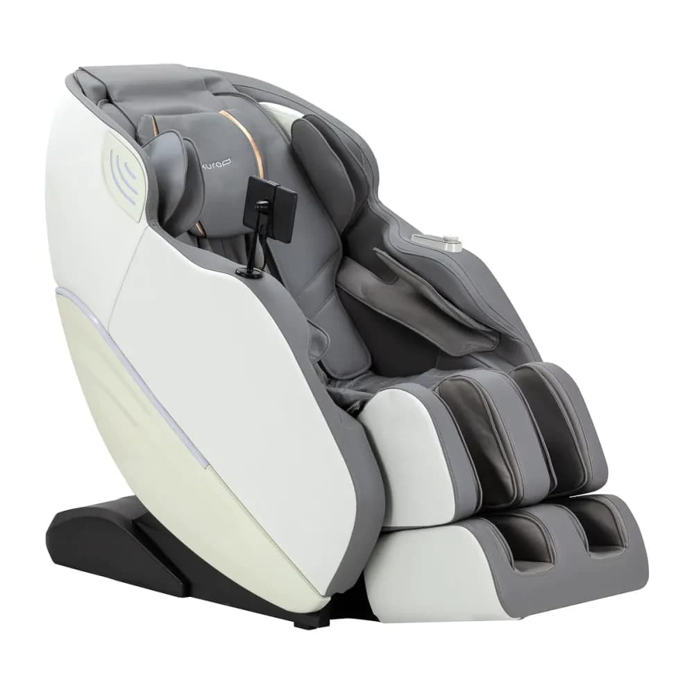 Massagestol 3D Sakura Maximus 809 vit grå