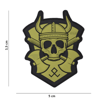 101 INC PVC Patch - Viking with Hatchet