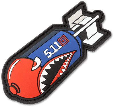 5.11 Tactical Bombs Away Patch