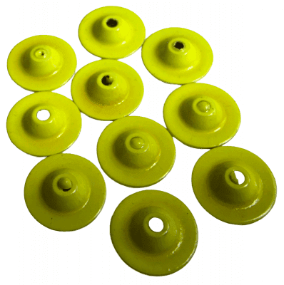 Tellis Collection Monster Cone Large 10 Pack (Färg: Gul)