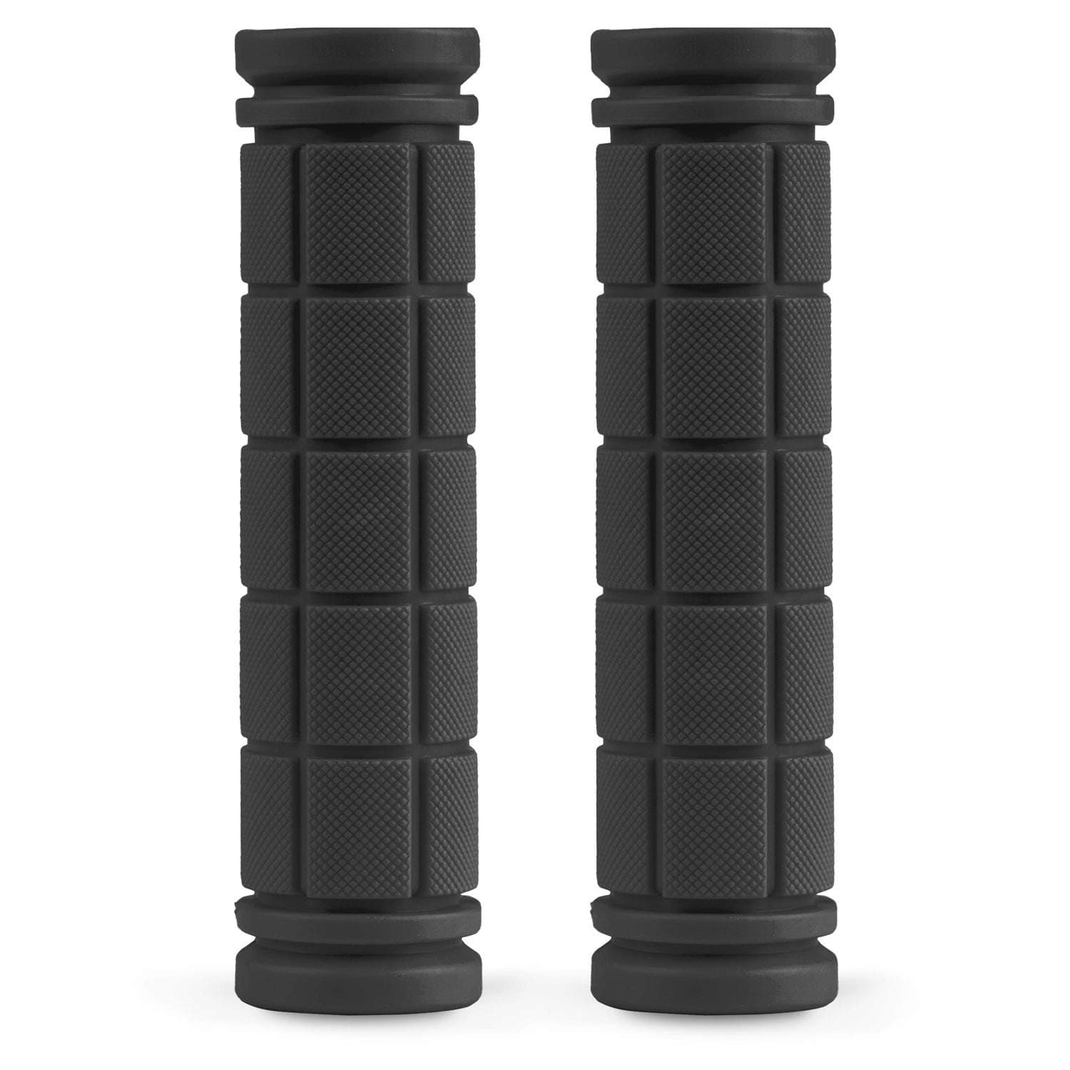 Svarta sparkcykelhandtag, 2-pack, 125 mm längd