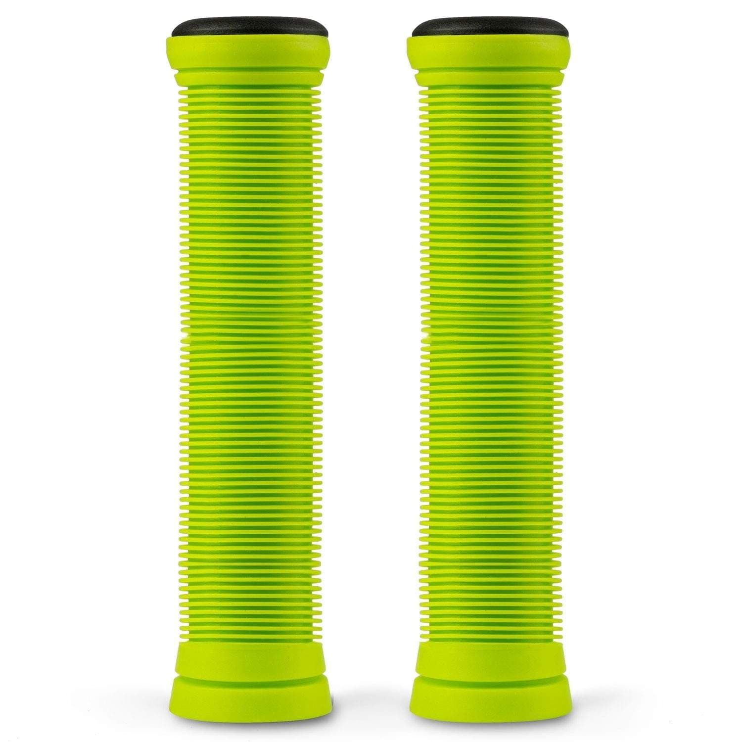 Limegröna handtag till sparkcykel 142 x 35 mm, 2-pack