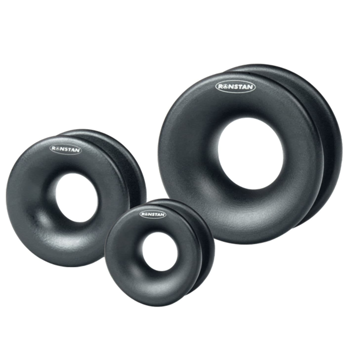Ronstan låg friktionsring Ø29 mm, hål Ø11 mm för lina Ø8 mm
