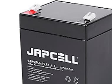 Japcell JC12-4.5 12V 4,5Ah AGM blybatteri