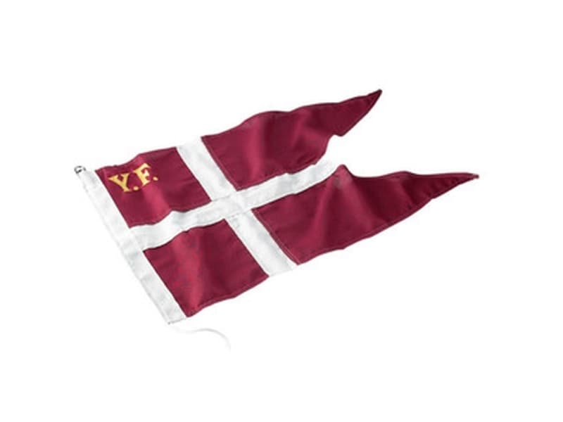 YF-flagga 65 cm (34x65) broderad