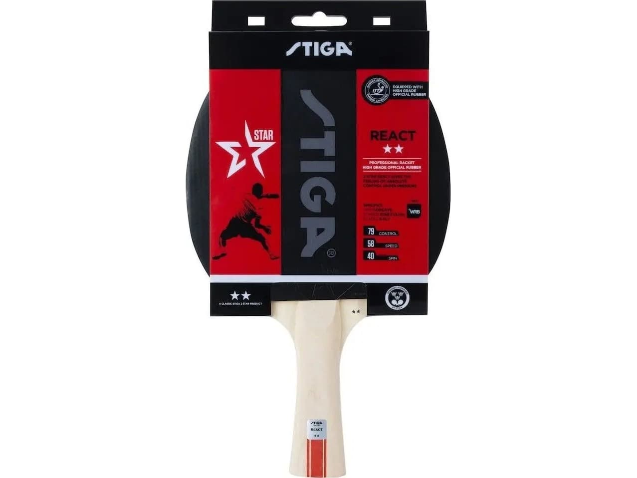 Stiga BAT REACT - 2-STAR