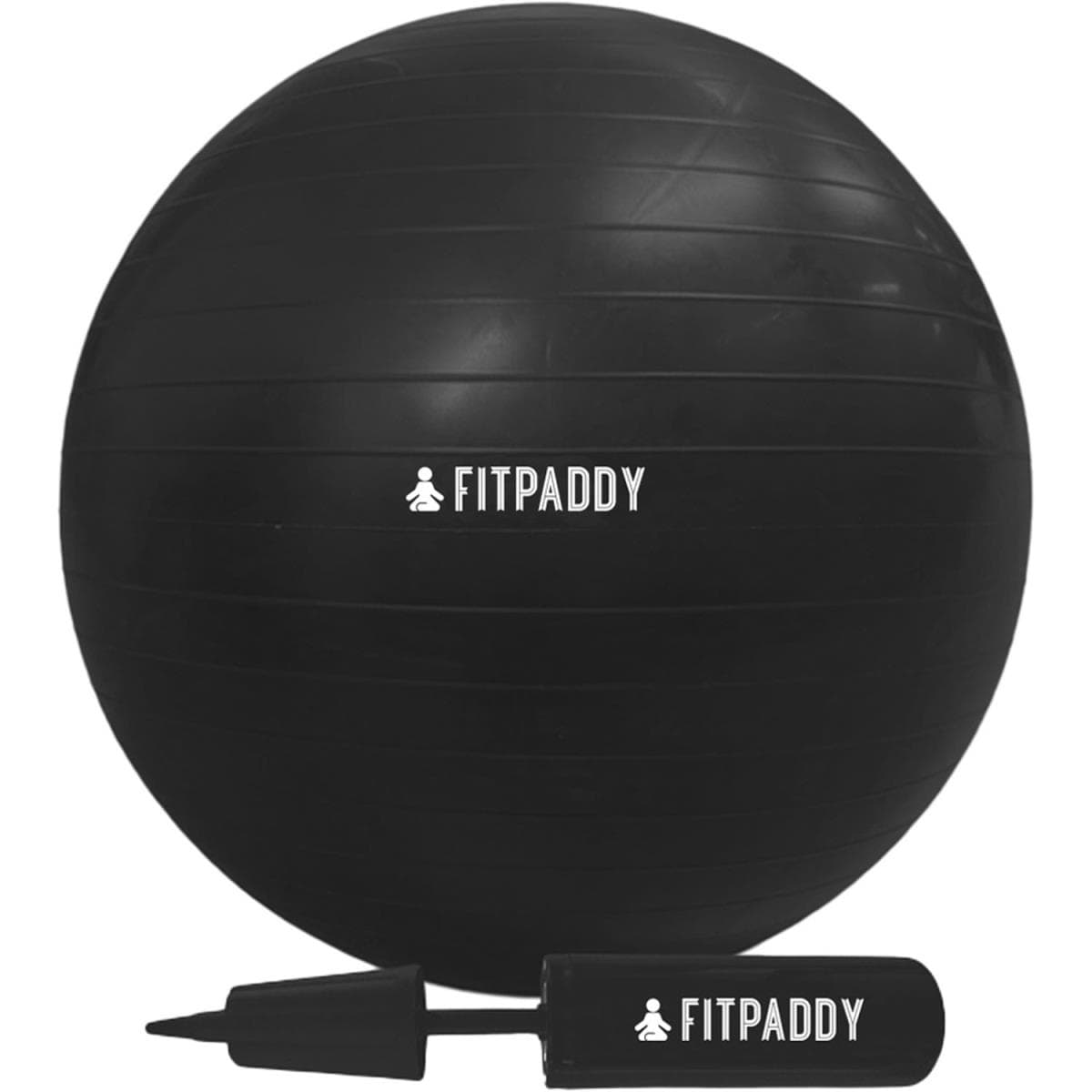 Fitpaddy: Pilatesboll 65cm Svart