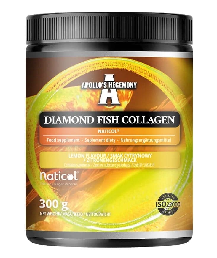 Apollo's Hegemony Diamantfiskkollagen, Citron - 300g