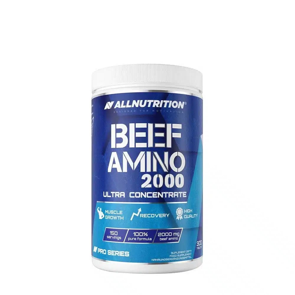 Allnutrition Beef Amino 2000 Aminosyror från nötkött, 300 tabletter