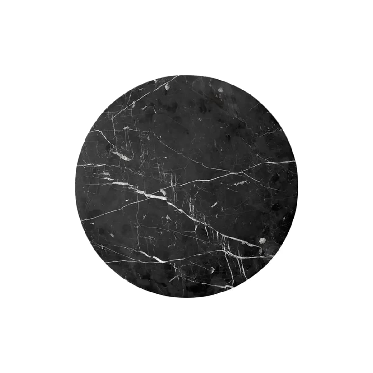 Audo CPH, Androgyne Bordsskiva Marmor Nero Marquina - Ø42 cm