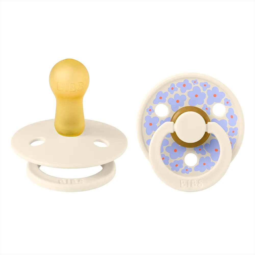 BIBS napp 2-pack 6-18m Ivory/Ivory
